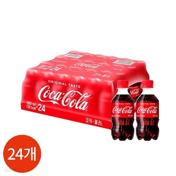 코카콜라 제로 300ml x 24개