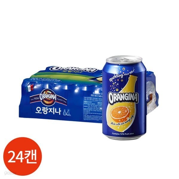 롯데칠성 오랑지나 355ml x 24캔