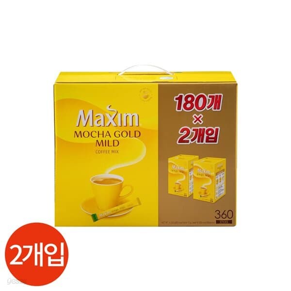 동서 맥심 모카골드 믹스 180T x 2개