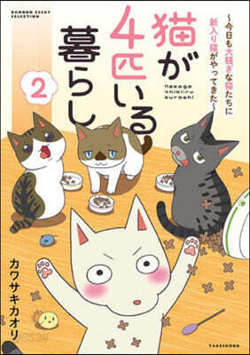 猫が4匹いる暮らし(2)
