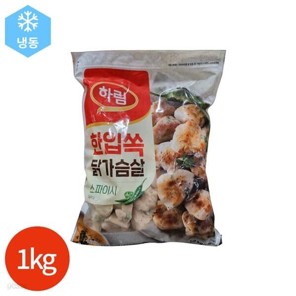 하림 자연실록 스파이시 닭가슴살 1.2kg