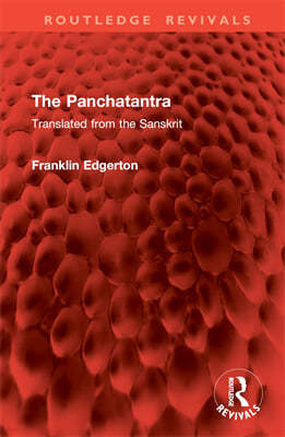 The Panchatantra: Translated from the Sanskrit