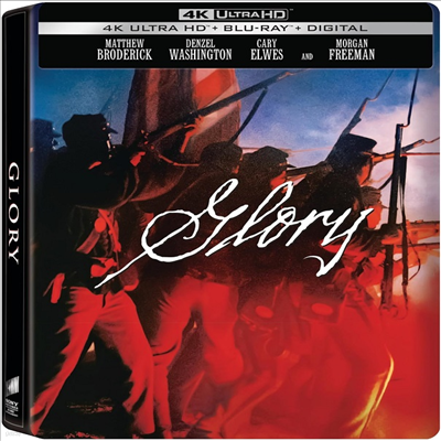 Glory (35th Anniversary) ( ) (1989)(SteelBook)(ѱ۹ڸ)(4K Ultra HD + Blu-ray)