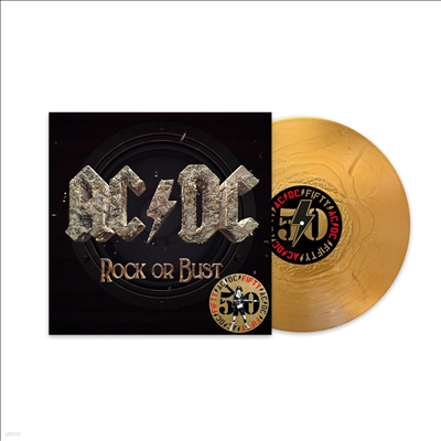 AC/DC — Rock Or Bust (50th Anniversary Edition) 앨범 커버