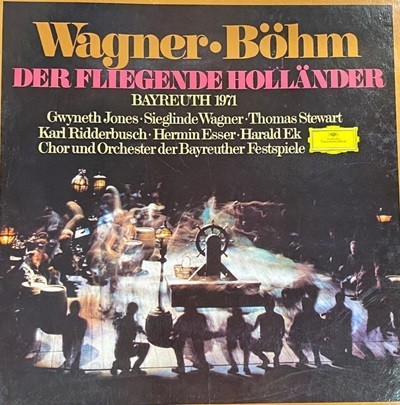 [LP] Į  - Karl Bohm - Wagner Der Fliegende Hollander 3Lps [-̼]