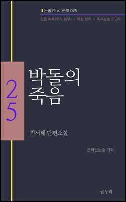 최서해-박돌의 죽음