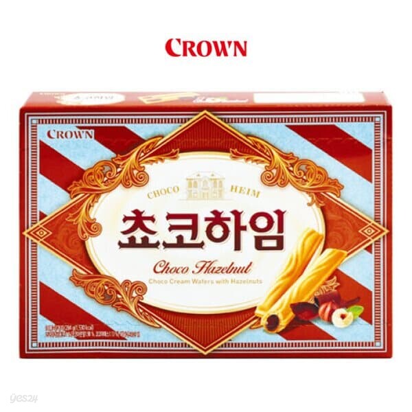 [크라운] 쵸코하임 18입 284g