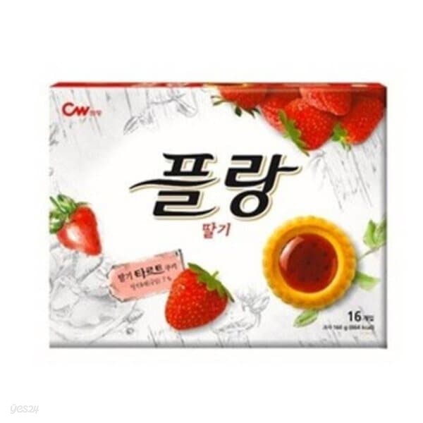 [청우] 플랑 딸기타르트 (160g)