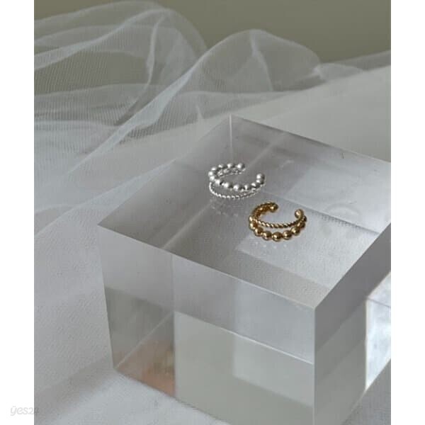 double ballline earcuff