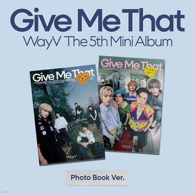 ̼Ǻ (WayV) - ̴Ͼٹ 5 : Give Me That [Photobook Ver.][2  1  ߼]
