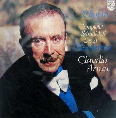 [Ϻ][LP] Claudio Arrau - Chopin: Complete / Samtliche / Les 21 Nocturnes [Gatefold] [2LP]