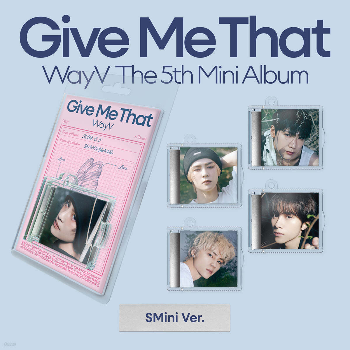 웨이션브이 (WayV) - 미니앨범 5집 : Give Me That [SMini Ver.](스마트 앨범)[5종 중 1종 랜덤 발송]