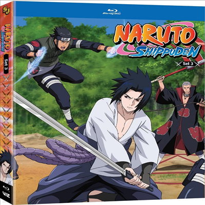 Naruto Shippuden: Set 3 ( ǳ: Ʈ 3)(ѱ۹ڸ)(Blu-ray)