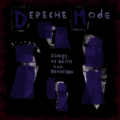 Depeche Mode — Songs Of Faith & Devotion 앨범 커버