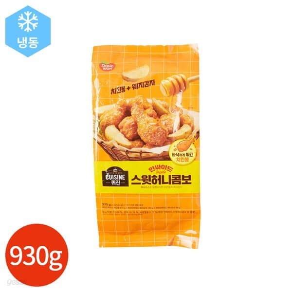 동원 퀴진 인싸이드 스윗허니콤보 930g