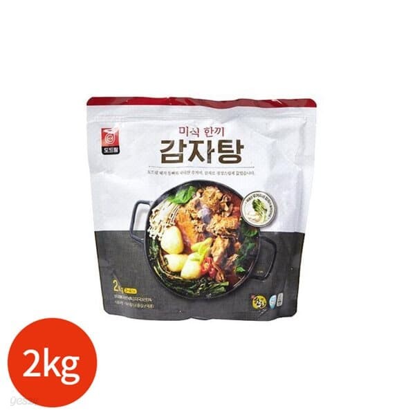 도드람 미식한끼 감자탕 2kg