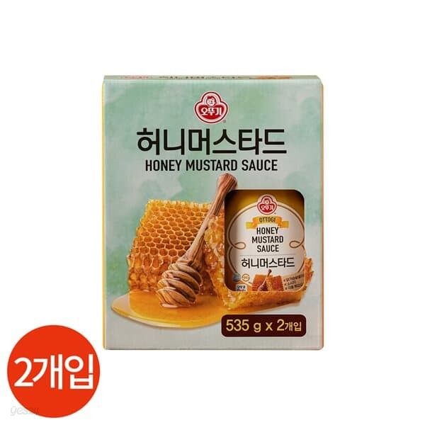 오뚜기 허니머스타드 535g x 2개