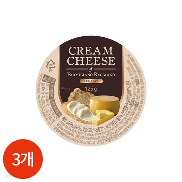 파마지아노 레지아노 크림 트러플 치즈 375g