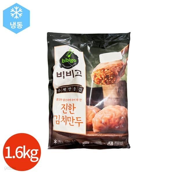 비비고 수제 만둣집 진한 김치만두 1600g