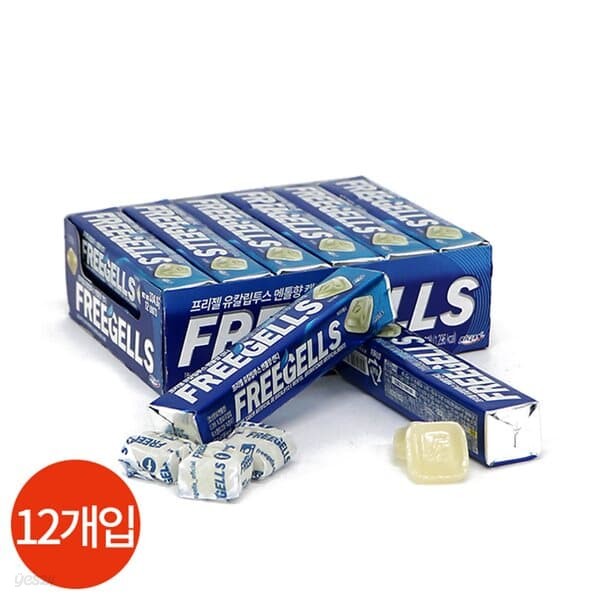 프리젤 유칼립투스 멘톨향 캔디 27.9g x 12개