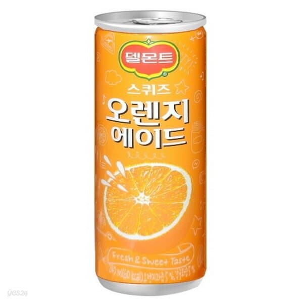 델몬트 스퀴즈 오렌지 240ml/30캔