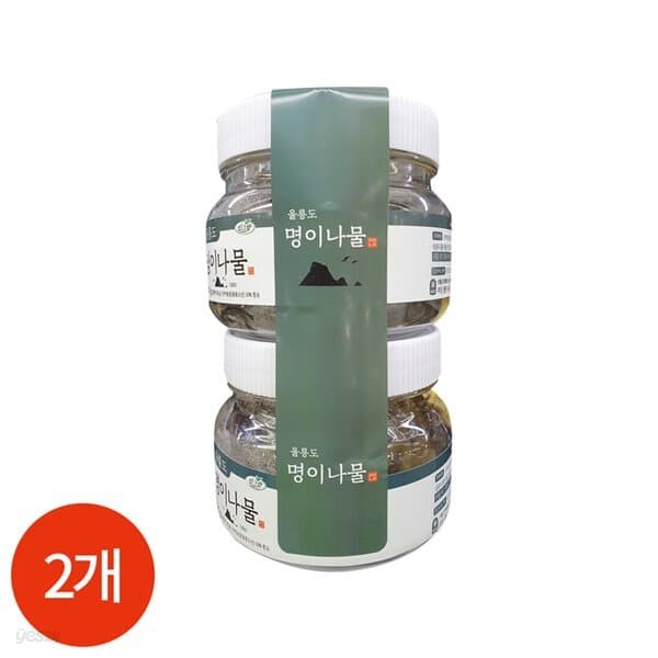 싱그람 울릉도 명이 나물 300g x 2개