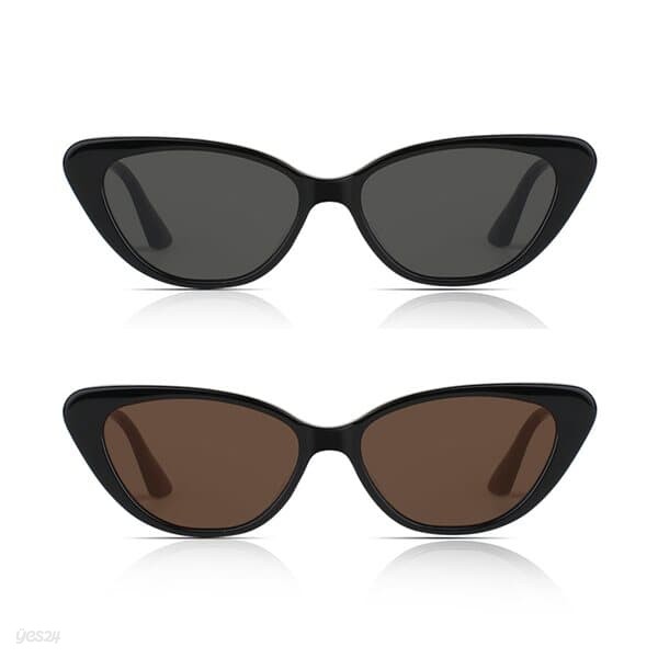 여성 선글라스 캣츠아이 썬글라스 UV자외선차단 가벼운 여름 여행 레트로 바캉스 비치 패션
