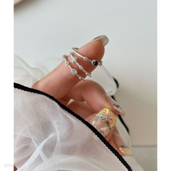 (silver 925) rosarium ring
