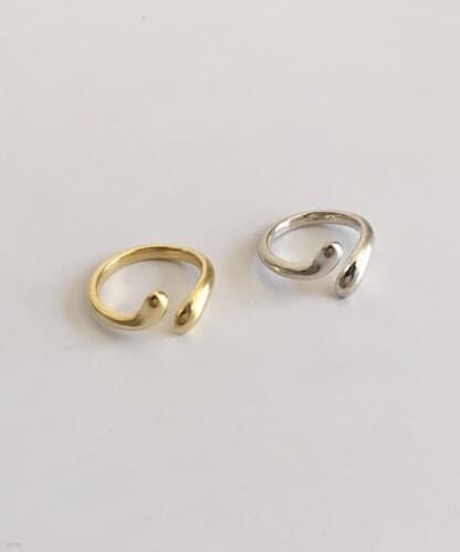 (silver925) snake shape ring