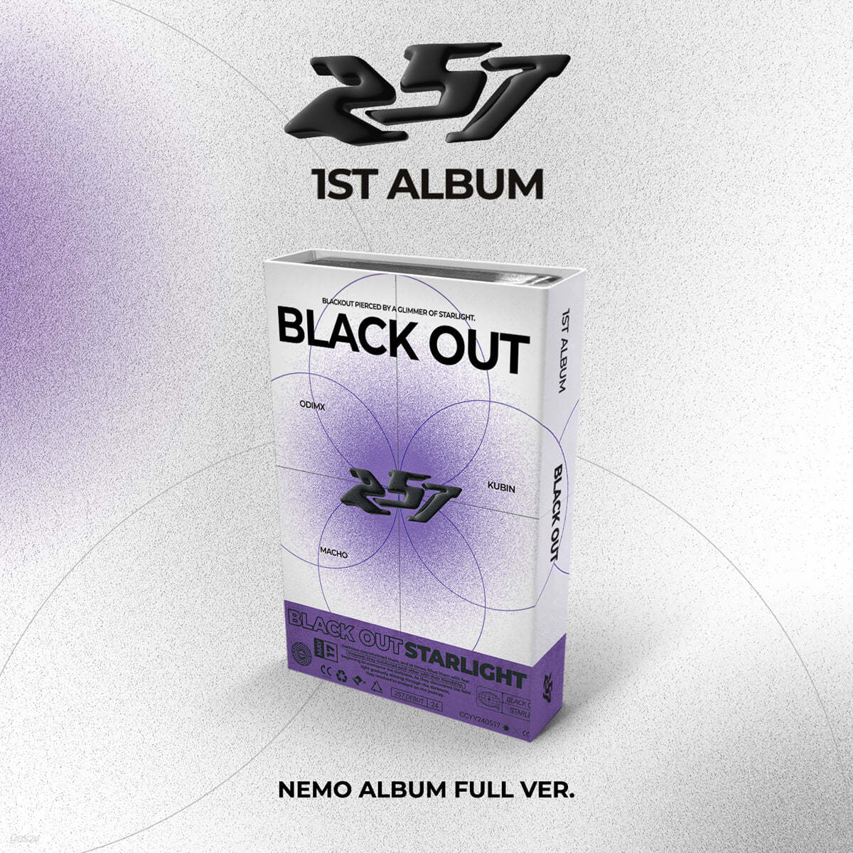 257 (이오칠) - 1집 : BLACK OUT [Nemo Album Full Ver.]