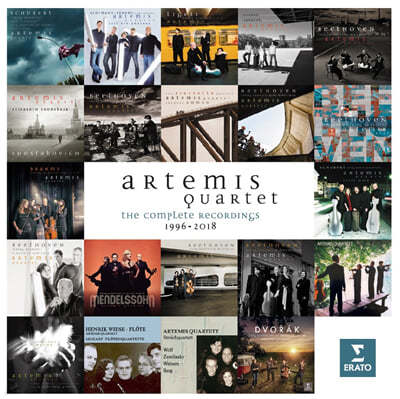 Artemis Quartet 아르테미스 사중주단 워너 레이블 녹음 전집 (The Complete Erato Recordings 1996-2018)