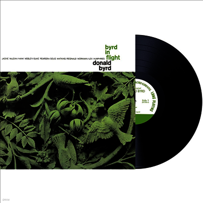 Donald Byrd — Byrd In Flight 앨범 커버