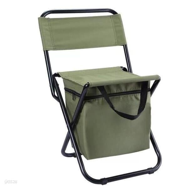 경량 휴대용 접이식의자 대형 간이체어 낚시 야외 캠핑 등받이 의자 보냉가방포함 CHRD2