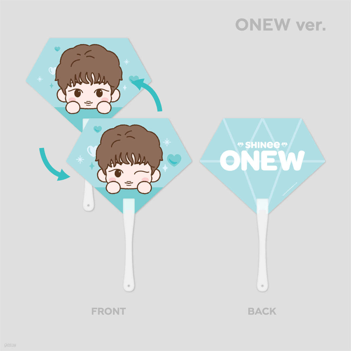 SHINee WORLD VI [PERFECT ILLUMINATION : SHINee&#39;S BACK] LENTICULAR FAN [온유 ver.]