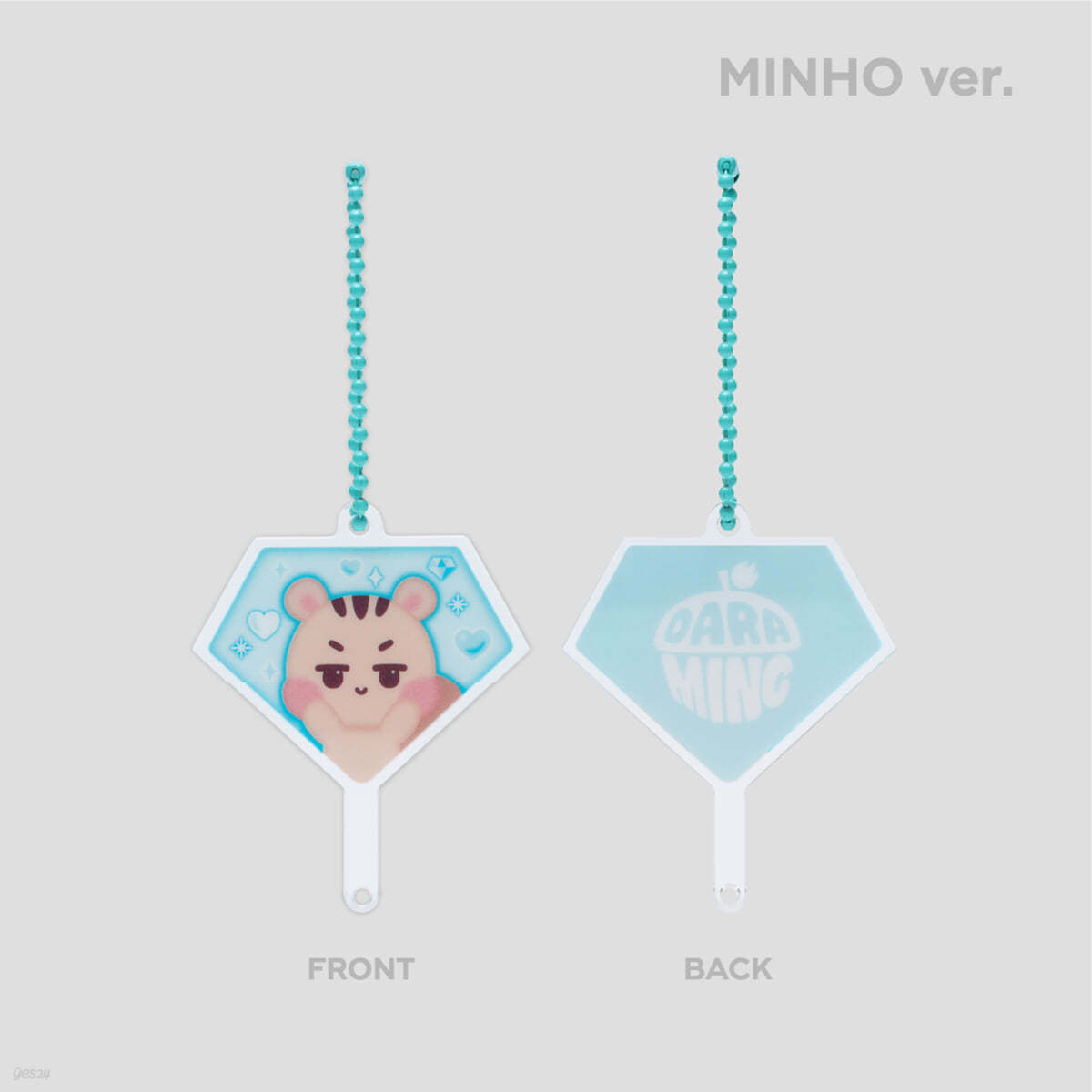 SHINee WORLD VI [PERFECT ILLUMINATION : SHINee'S BACK] MINI FAN KEY RING [민호 ver.]