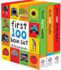 First 100 Box Set: Farm, Dino, Trucks