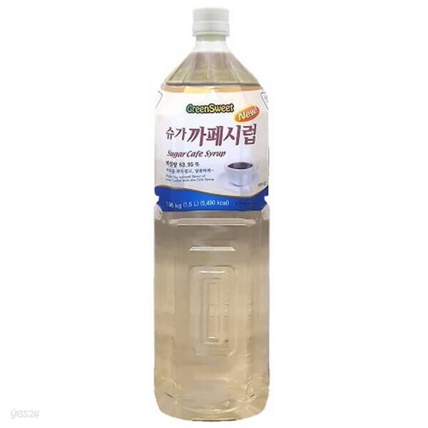 대상 그린스위트 슈가 카페시럽 1.5L