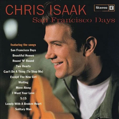 Chris Isaak — San Francisco Days 앨범 커버