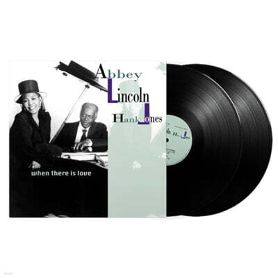 Abbey Lincoln, Hank Jones — When There Is Love 앨범 커버