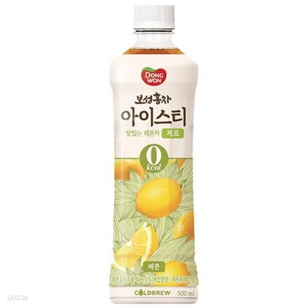 동원 아이스티 레몬차 제로 500ml/24페트