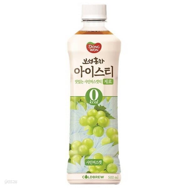 동원 아이스티 샤인머스캣 제로 500ml/24페트