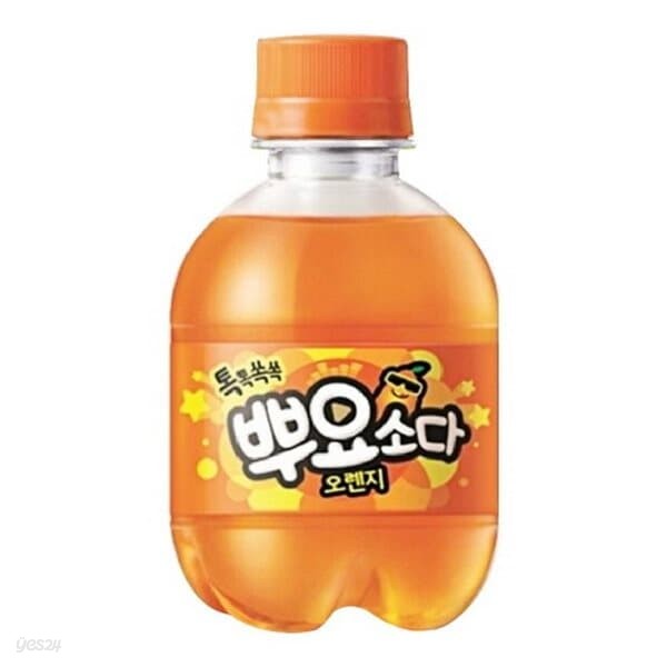 팔도 뿌요 오렌지 245ml/24페트