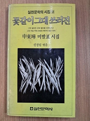 신동엽 / 꽃같이 그대 쓰러진