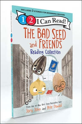 Food Group: The Bad Seed and Friends Reading Collection 3-Book Slipcase: Bad Seed Goes to the Library, Good Egg and the Talent Show, Cool Bean Makes a