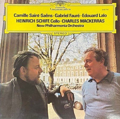 [LP] 하인리히 시프 - Heinrich Schiff - Saint-Saens,Lalo Cello Concerto LP [성음-라이센스반]