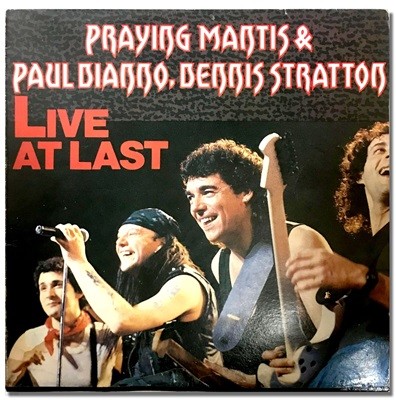 [국내반LP] Praying Mantis & Paul Di'Anno, Dennis Stratton-Live At Last