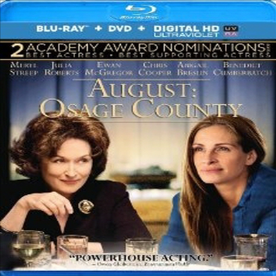 August: Osage County (ŽƮ :  ʻ) (ѱ۹ڸ)(Blu-ray) (2013)