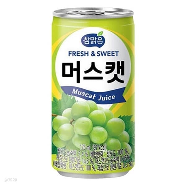 참맑은 머스캣 175ml/30캔