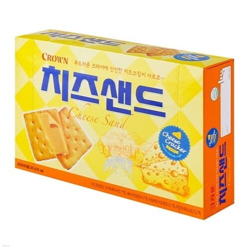 크라운 치즈샌드 240g