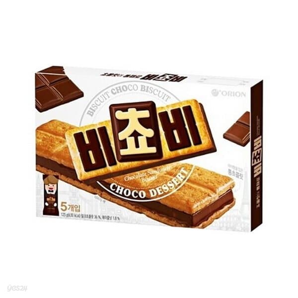 오리온 비쵸비 125g/5입